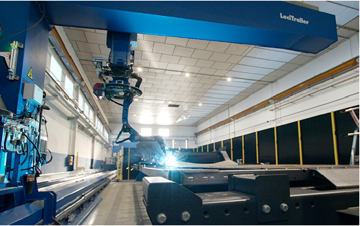 Planta de producción robotizada para una fabricación precisa y eficiente